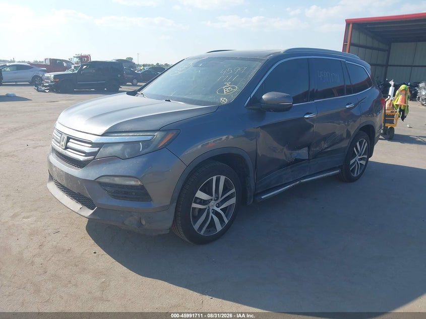 Vin: 5fnyf5h92hb035508, lot: 46491036, honda pilot touring 20172
