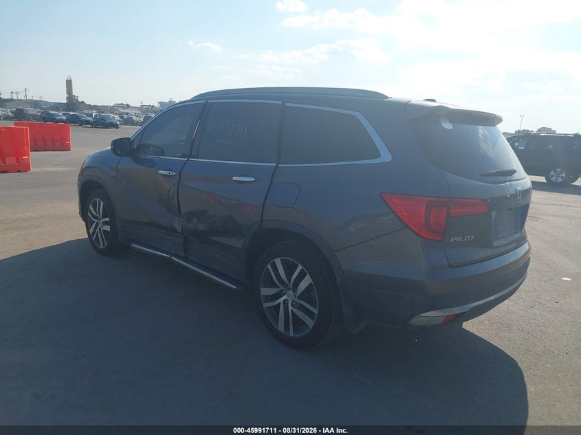 Vin: 5fnyf5h92hb035508, lot: 46491036, honda pilot touring 20173