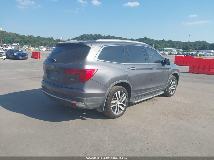 Vin: 5fnyf5h92hb035508, lot: 46491036, honda pilot touring 20174