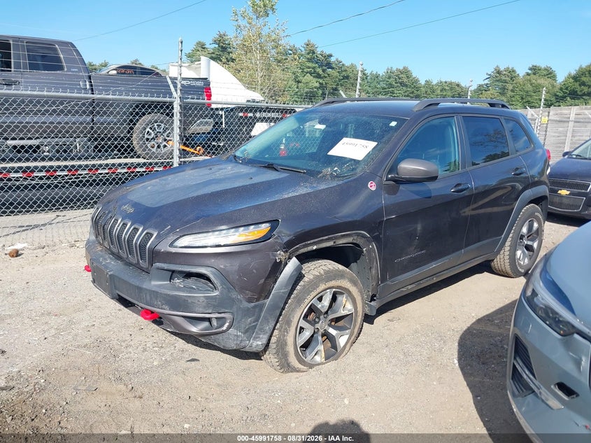 Vin: 1c4pjmbs8fw790283, lot: 46491083, jeep cherokee trailhawk 20152