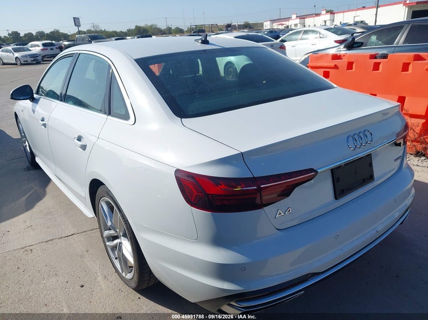 Vin: waueaaf46rn007048, lot: 46491113, audi a4 premium plus 45 tfsi s line quattro s tronic 20243