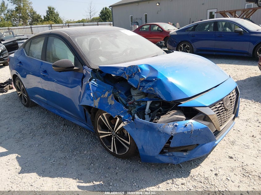 2021 Nissan Sentra Sr Xtronic Cvt, Правый перёд, IAAI, VIN 3N1AB8DV9MY210419