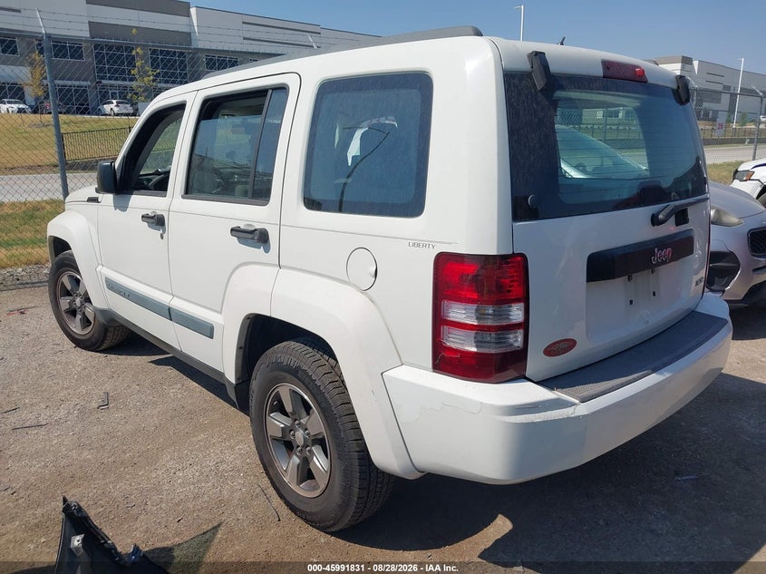JEEP LIBERTY 2008 VIN 1J8GP28K18W188931