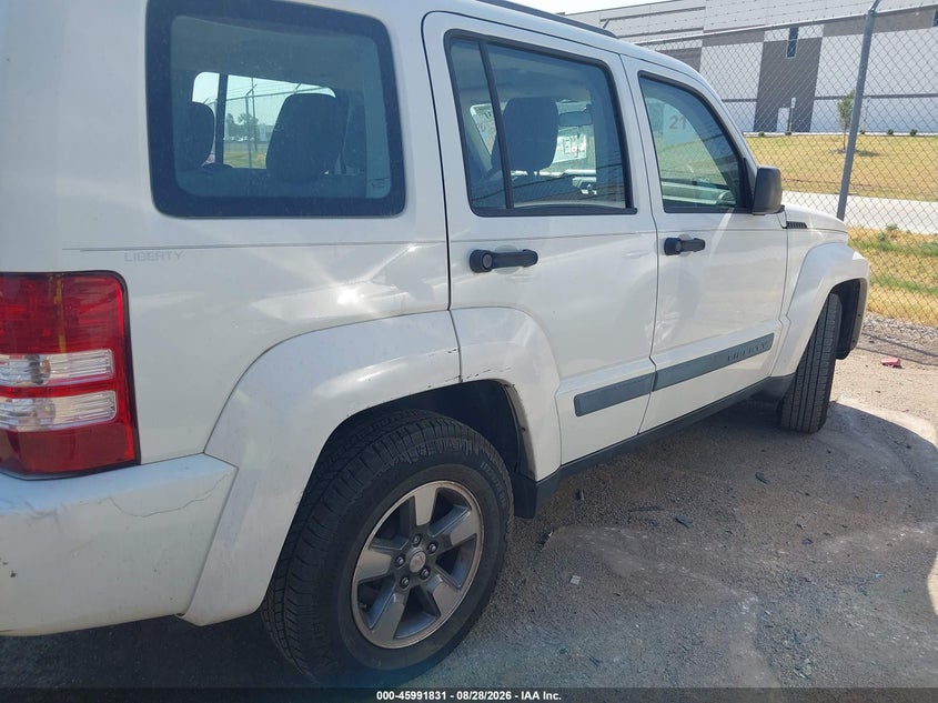 JEEP LIBERTY 2008 VIN 1J8GP28K18W188931
