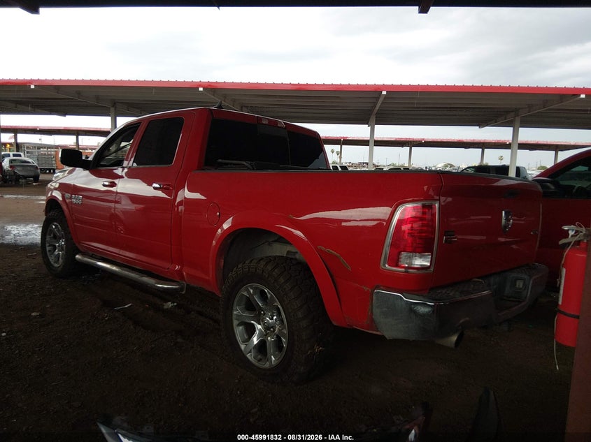Vin: 1c6rr7vt1gs409820, lot: 46491157, ram 1500 laramie 20163