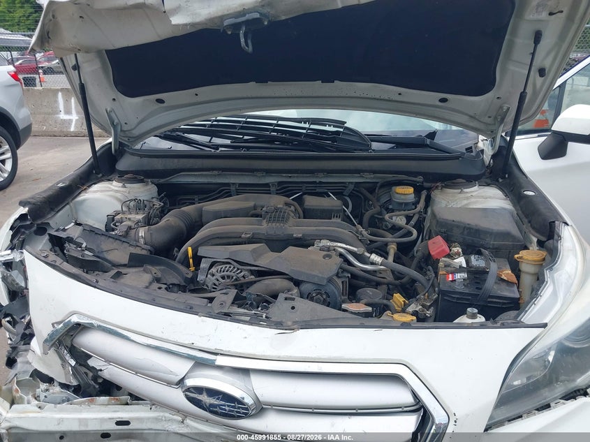 2016 SUBARU LEGACY SEDAN 2.5L H-4 DOHC, VVT, REGULAR , 175HP