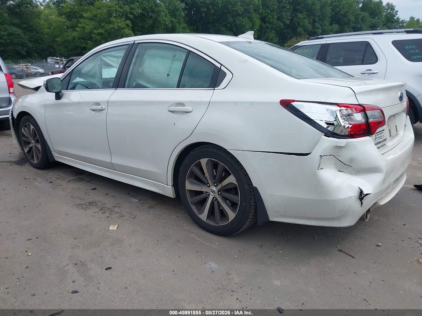 2016 SUBARU LEGACY SEDAN 2.5L H-4 DOHC, VVT, REGULAR , 175HP