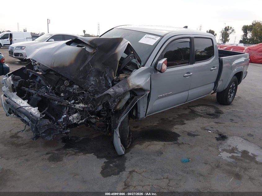 2019 Toyota Tacoma Trd Sport, Left Front, IAAI, VIN 3TMBZ5DN6KM019346 — photo 2