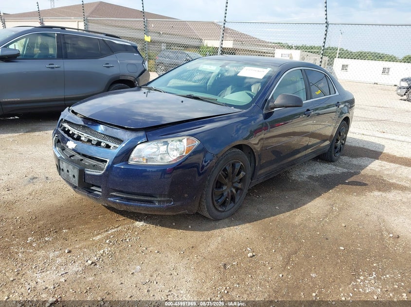 2012 Chevrolet Malibu, Front End, IAAI, VIN 1G1ZB5E04CF349518 — photo 2