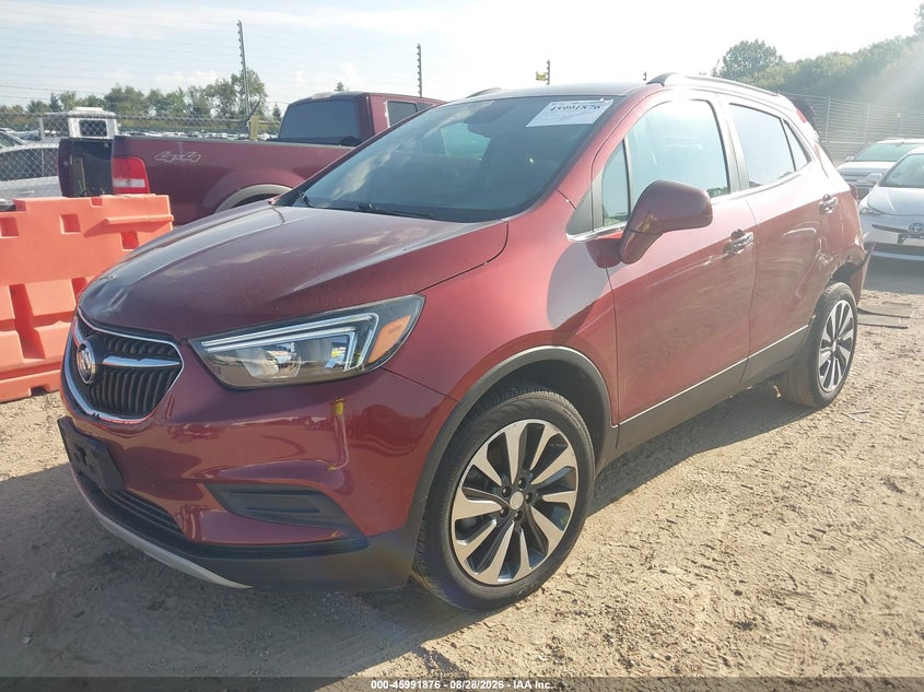 2021 Buick Encore, Удар сзади, IAAI, VIN KL4CJESM4MB369651 — фото 2