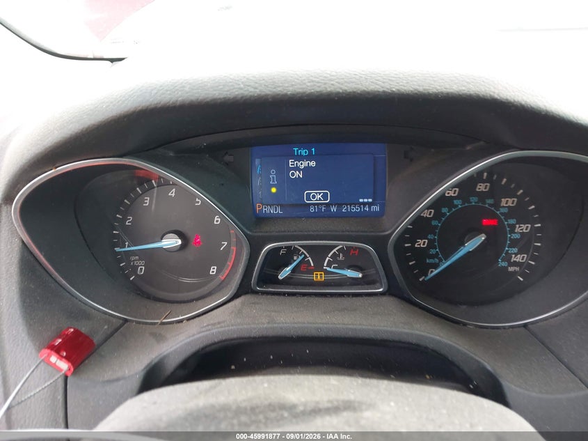 FORD FOCUS 2013 VIN 1FADP3K21DL271575