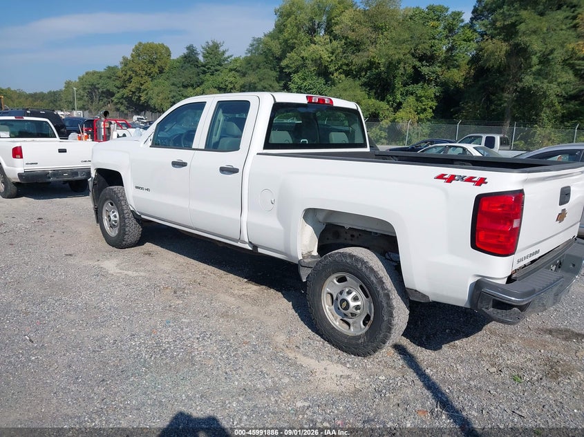CHEVROLET SILVERADO 2500HD 2018 VIN 1GC2KUEG6JZ158193