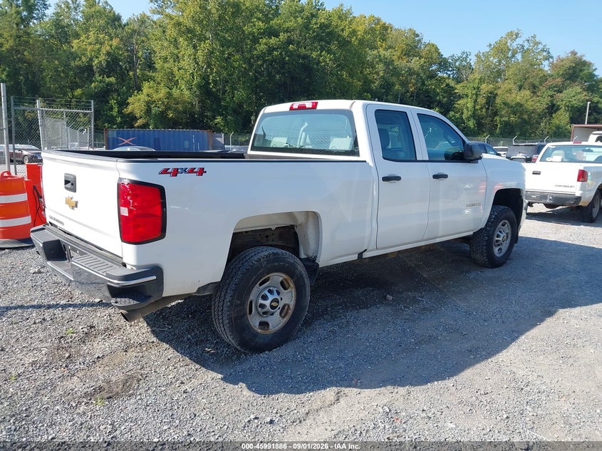 CHEVROLET SILVERADO 2500HD 2018 VIN 1GC2KUEG6JZ158193