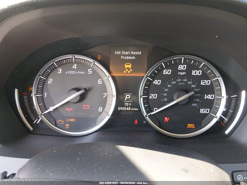 2016 ACURA MDX auction photo 7