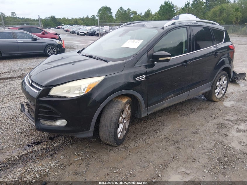 Vin: 1fmcu0jx2fub31733, lot: 46491240, ford escape titanium 20152