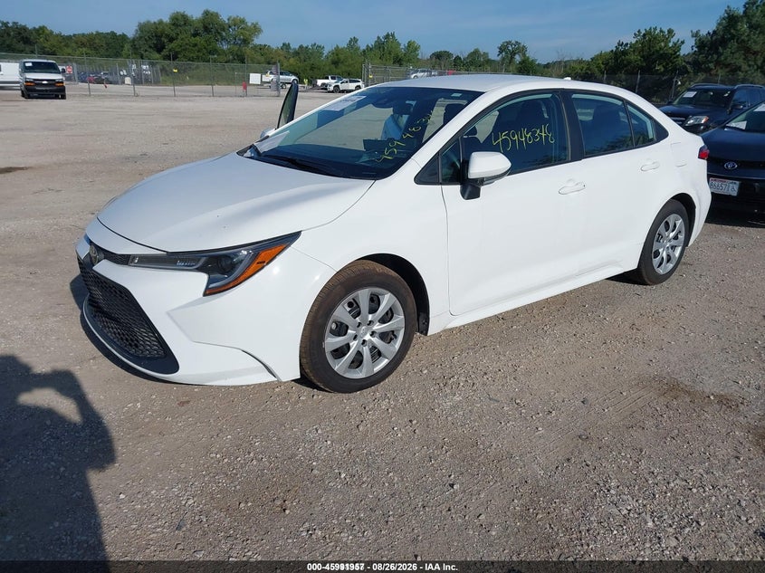 2021 Toyota Corolla, Обычный износ, IAAI, VIN 5YFEPMAE6MP170734 — фото 2