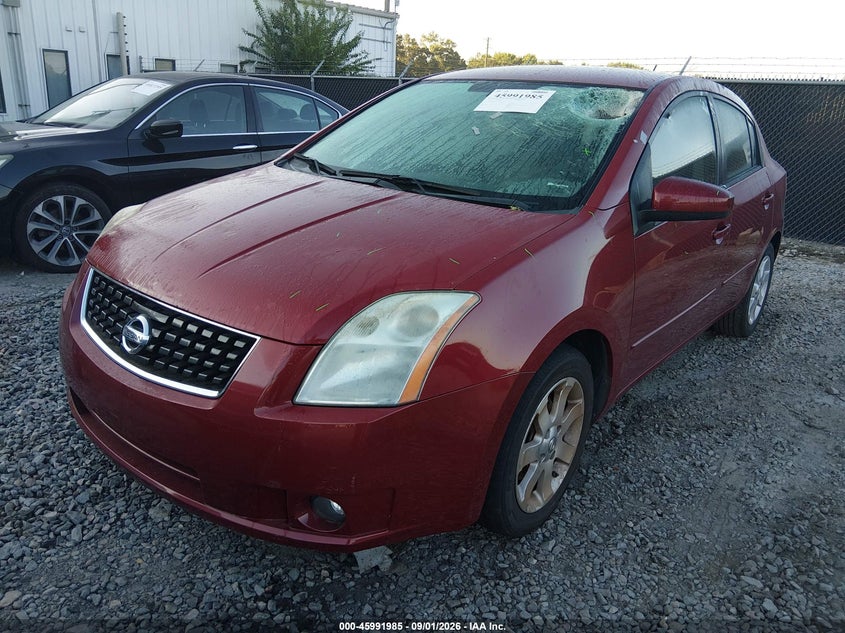 NISSAN SENTRA 2008 VIN 3N1AB61E68L647564