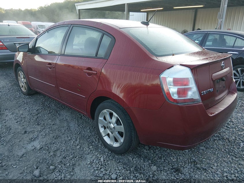NISSAN SENTRA 2008 VIN 3N1AB61E68L647564
