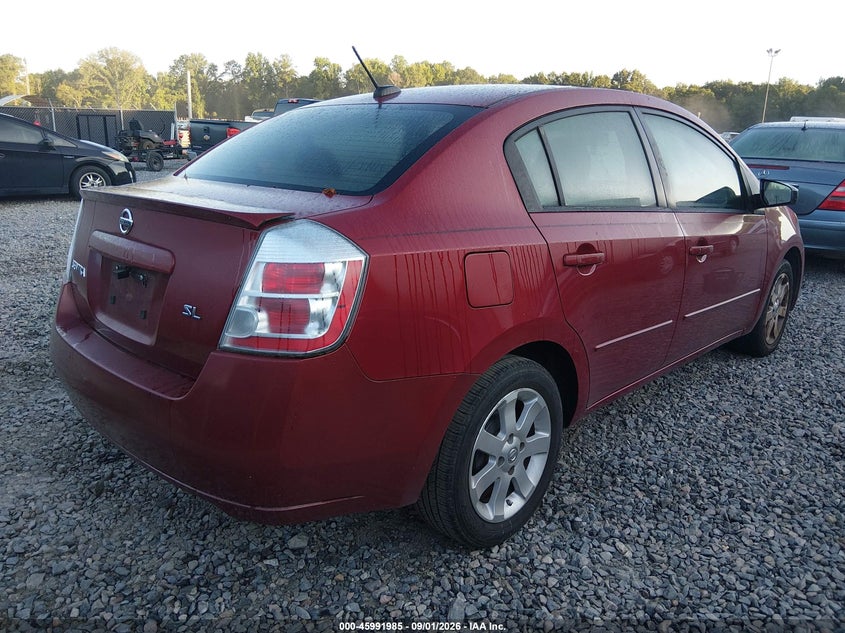 NISSAN SENTRA 2008 VIN 3N1AB61E68L647564