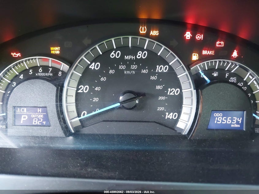 2014 TOYOTA CAMRY auction photo 7