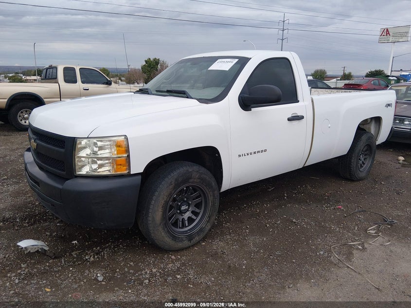 Vin: 1gcnkpex1bz206098, lot: 46491424, chevrolet silverado 1500 work truck 20112