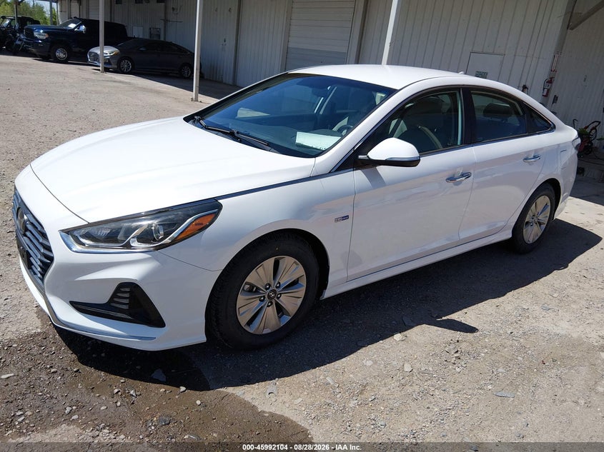 Vin: kmhe24l3xja082873, lot: 46491429, hyundai sonata hybrid se 20182