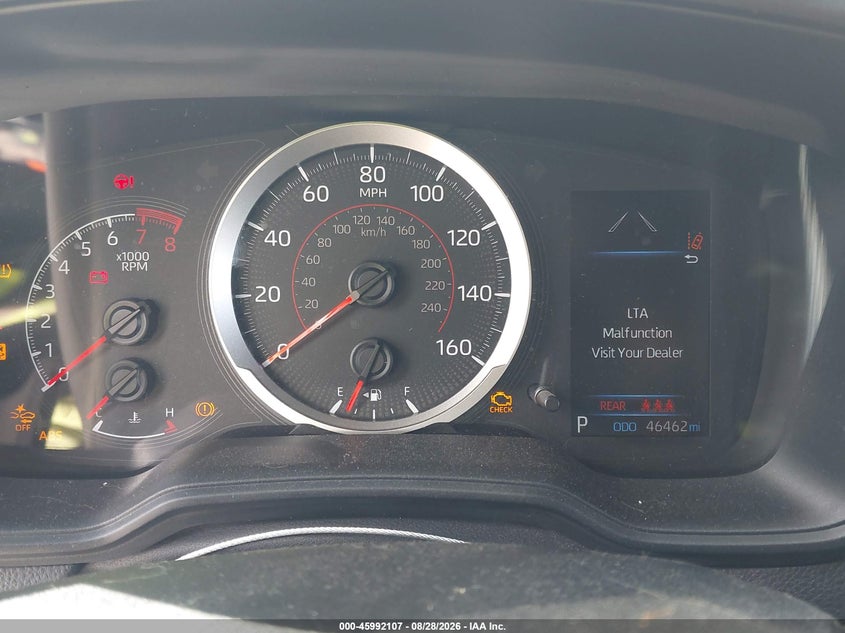2020 TOYOTA COROLLA auction photo 7