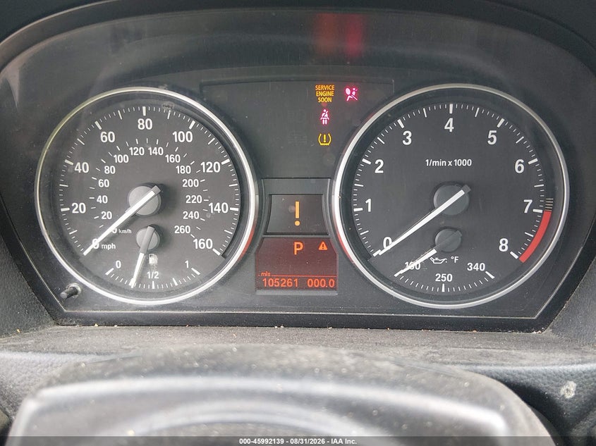 2011 BMW 3ER CABRIO 3.0L I-6 DOHC, VVT, PREMIUM , 230HP