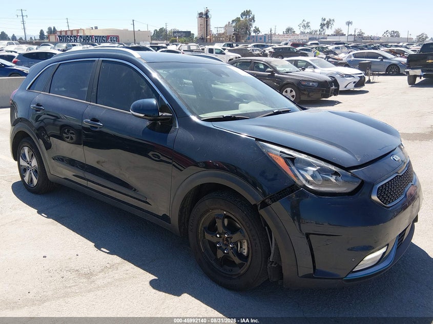 Vin: kndcc3ld6j5209901, lot: 46491465, kia niro plug-in hybrid ex premium 2018 img_1