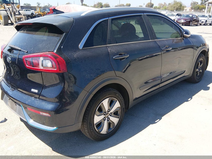 Vin: kndcc3ld6j5209901, lot: 46491465, kia niro plug-in hybrid ex premium 20184