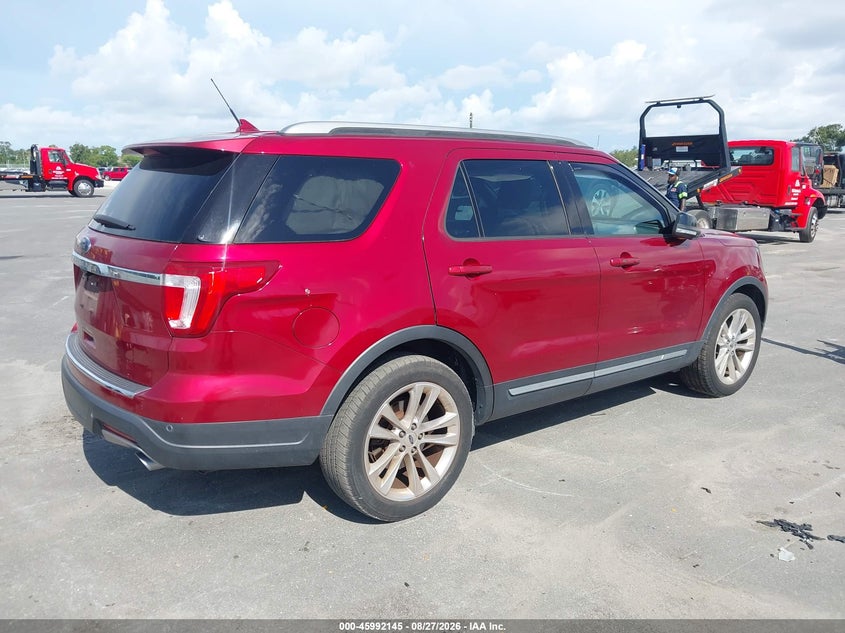FORD EXPLORER 2018 VIN 1FM5K7D85JGB26254