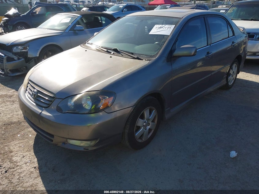 2004 TOYOTA COROLLA SEDAN 1.8L I-4 DOHC, VVT, REGULAR , 130HP