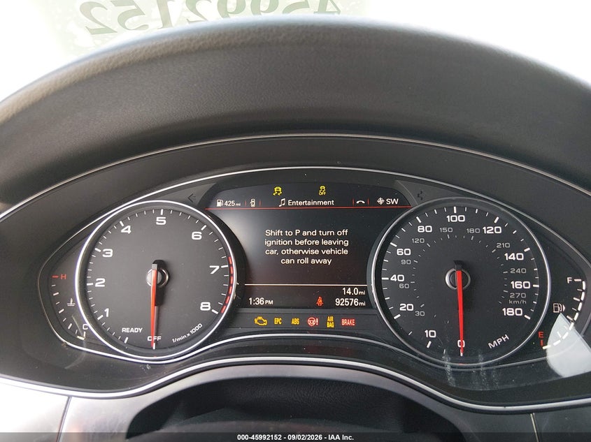 AUDI A6 2018 VIN WAUD8AFC1JN049808