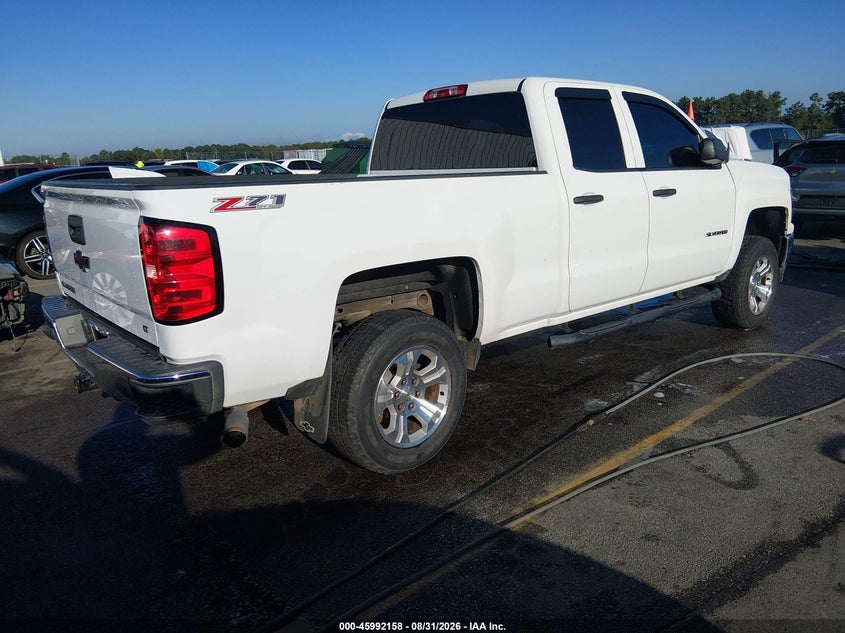 Vin: 1gcvkrec3ez417817, lot: 46491483, chevrolet silverado 1500 lt 20144