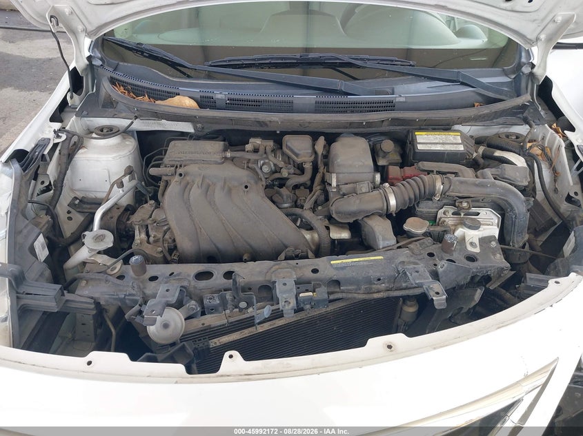 2016 NISSAN VERSA SEDAN 1.6L I-4 DOHC, VVT, REGULAR , 109HP