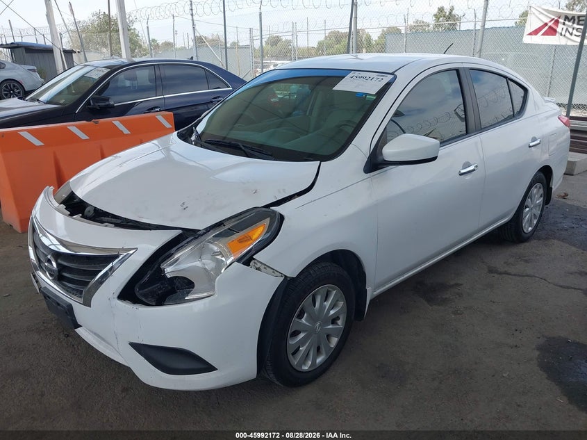 2016 NISSAN VERSA SEDAN 1.6L I-4 DOHC, VVT, REGULAR , 109HP