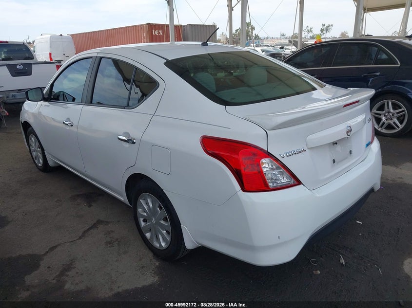 2016 NISSAN VERSA SEDAN 1.6L I-4 DOHC, VVT, REGULAR , 109HP