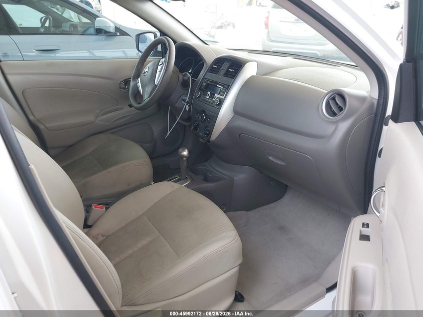 2016 NISSAN VERSA SEDAN 1.6L I-4 DOHC, VVT, REGULAR , 109HP
