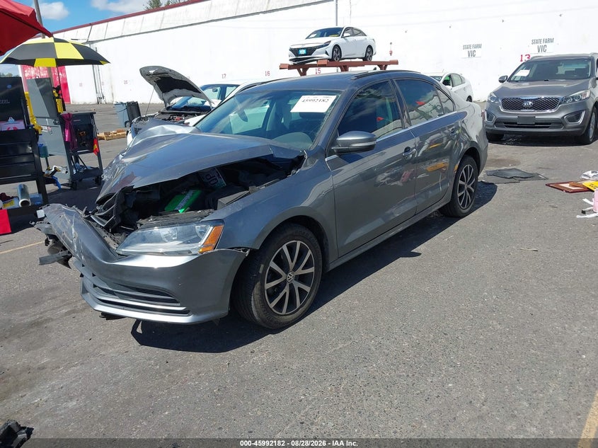 2017 Volkswagen Jetta, Front End, IAAI, VIN 3VWDB7AJ7HM249218 — photo 2
