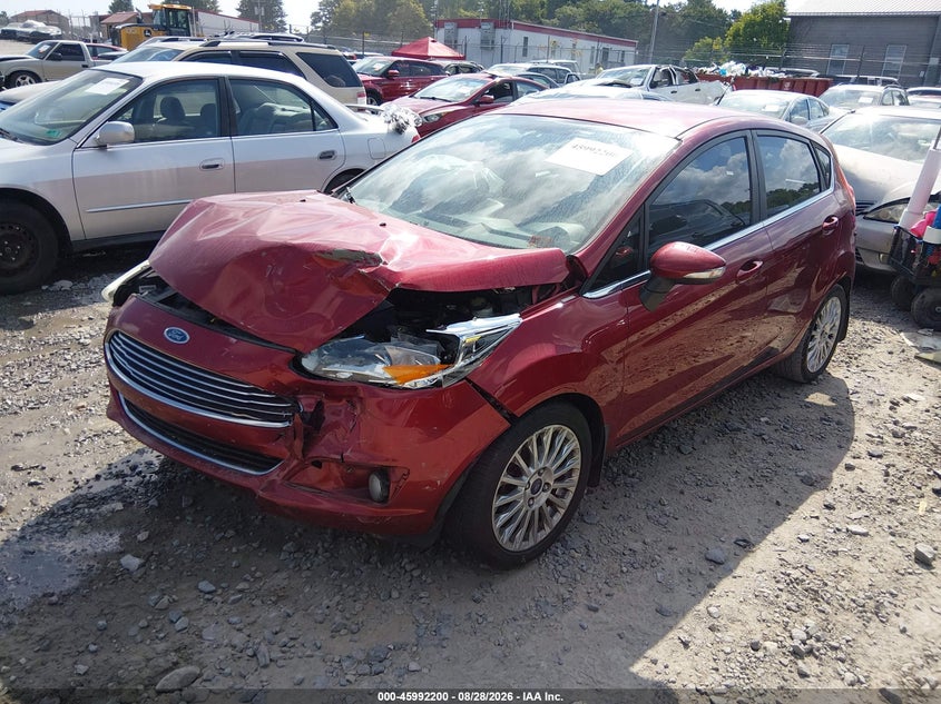 2014 Ford Fiesta, Front End, IAAI, VIN 3FADP4FJ4EM139787 — photo 2