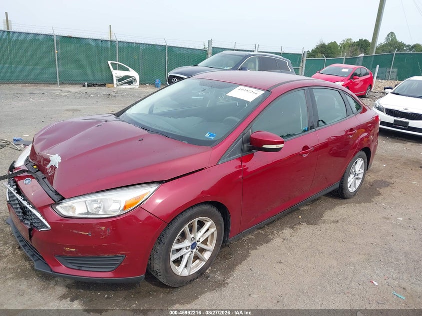 Vin: 1fadp3f29hl275289, lot: 46491541, ford focus se 20172