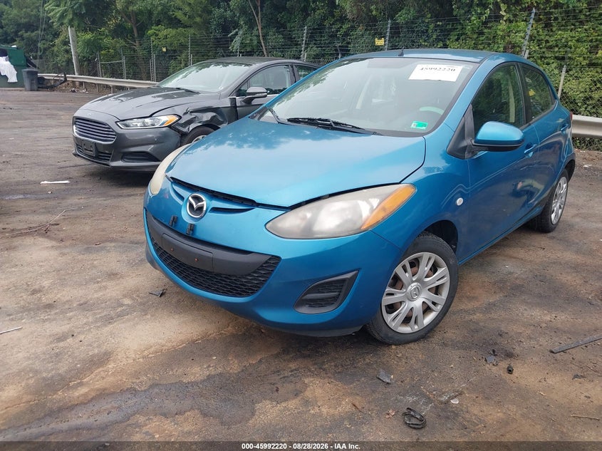 2012 MAZDA 2 HATCHBACK 1.5L I-4 DOHC, VVT, REGULAR , 100HP
