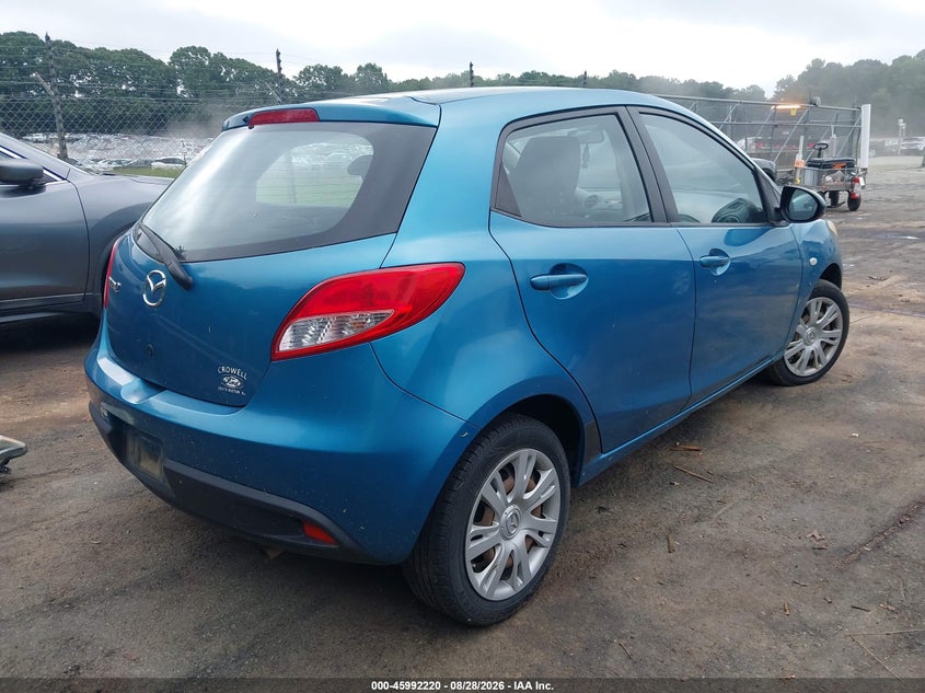 2012 MAZDA MAZDA2 auction photo 4