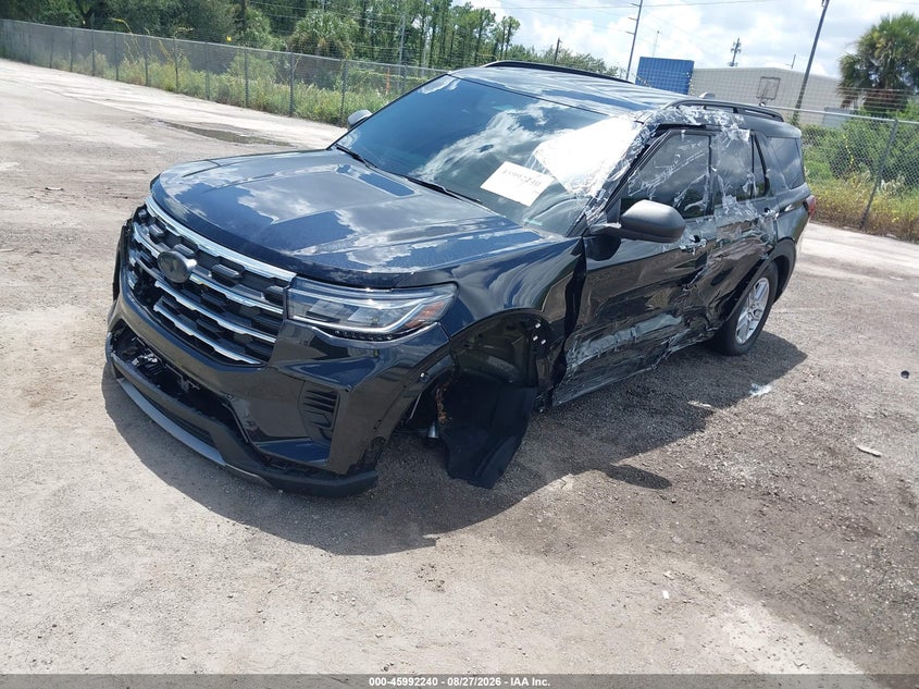 2025 Ford Explorer, Left Side, IAAI, VIN 1FMUK8DHXSGC10783 — photo 2