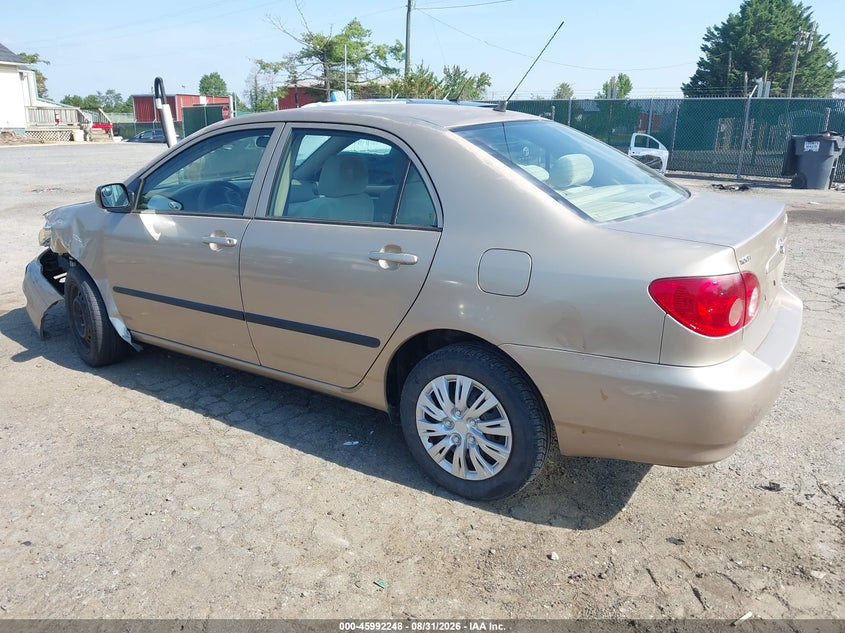 2006 TOYOTA COROLLA SEDAN 1.8L I-4 DOHC, VVT, REGULAR , 126HP