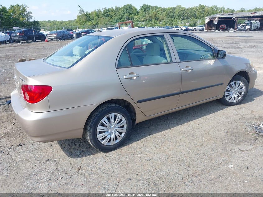 2006 TOYOTA COROLLA SEDAN 1.8L I-4 DOHC, VVT, REGULAR , 126HP