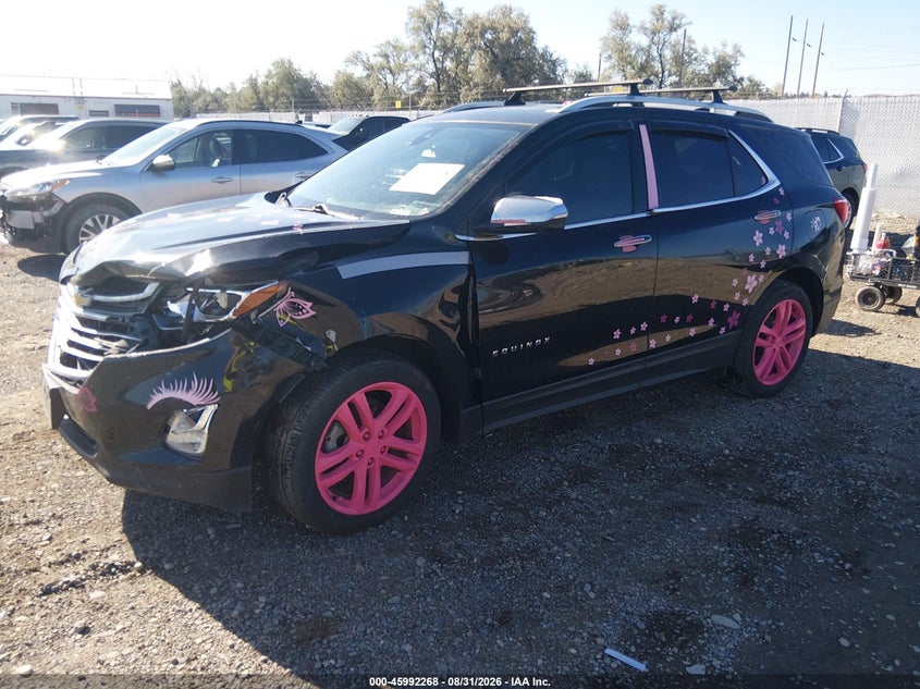 Vin: 2gnaxyex5k6142575, lot: 46491593, chevrolet equinox premier 20192