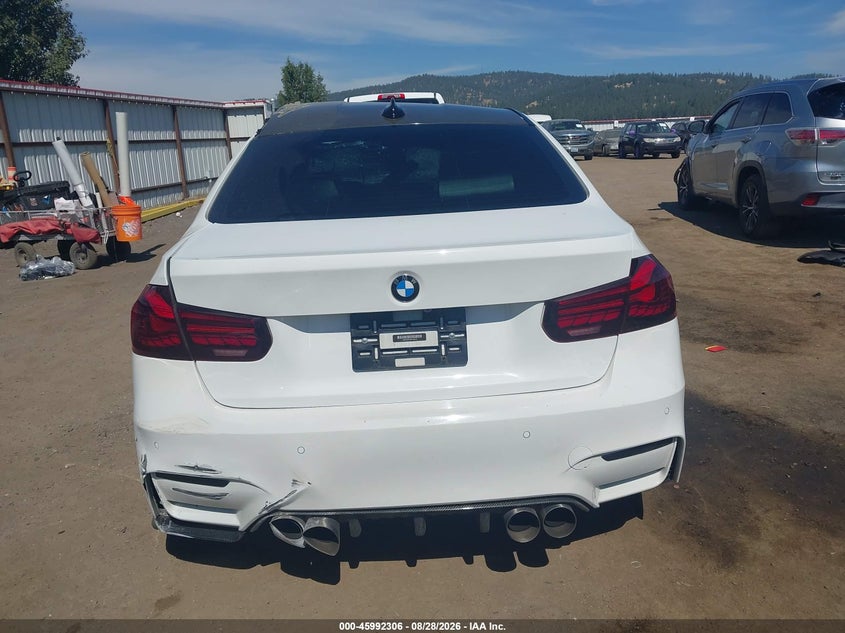 BMW M3 2016 VIN WBS8M9C59G5D31249