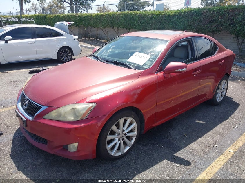 LEXUS IS 250 2010 VIN JTHBF5C28A5123369