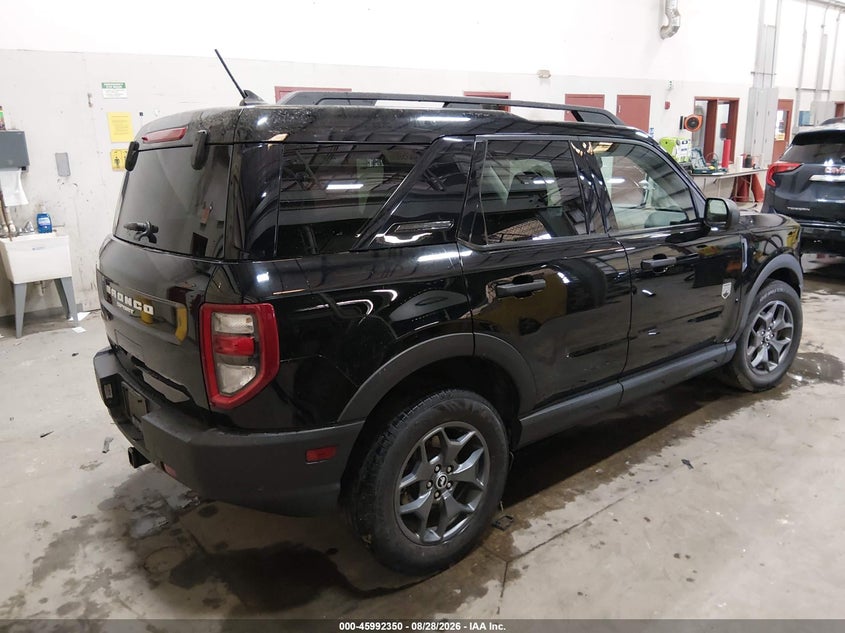 Vin: 3fmcr9b69nrd34099, lot: 46491675, ford bronco sport big bend 20224